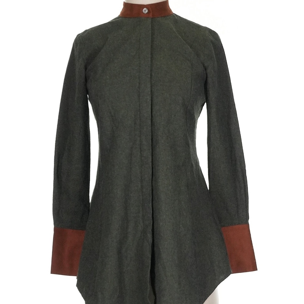 Tuckernuck Faux Suede Tunic Top